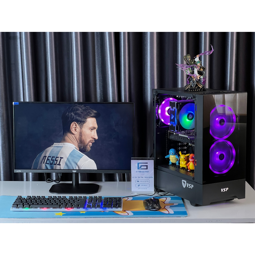 Bộ Cây máy tính X79 Ram 16g VGA rời GTX 950 chơi mượt Liên minh, Đột kích,fifa 4,Free fire,PUBG MB,GTA