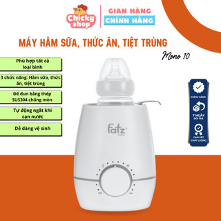 Máy hâm sữa, thức ăn và tiệt trùng mono 10 fatzbaby fb3053sj