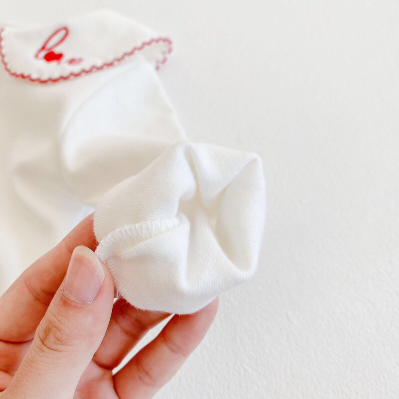 Bodysuit thêu dài tay cho bé 2023