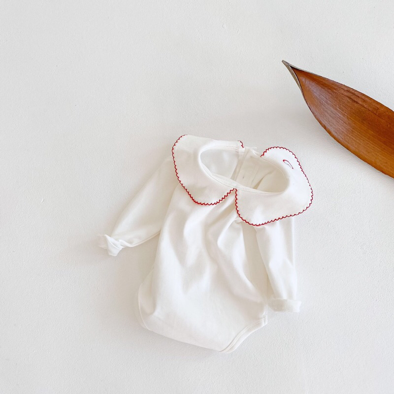 Bodysuit thêu dài tay cho bé 2023