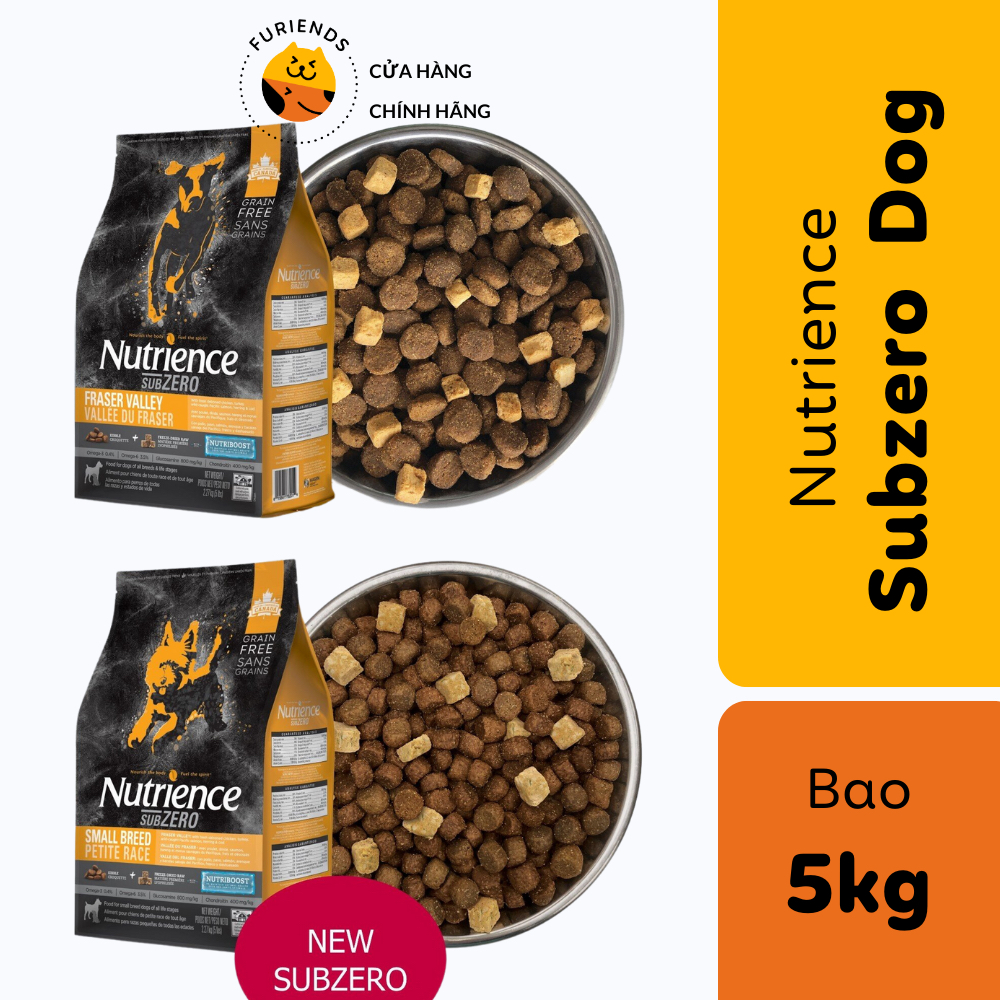 Hạt cho chó Nutrience Subzero Dog 5kg - Furiends Official Store