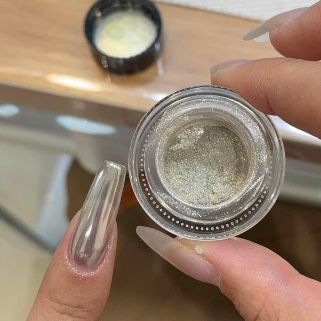 Tráng gương trắng ánh trai & bạc tone HOT