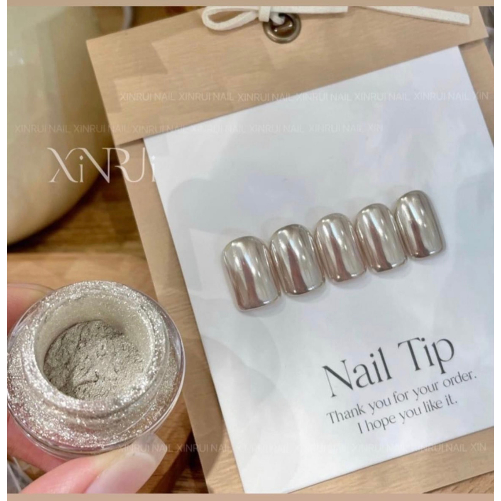 Tráng gương trắng ánh trai & bạc tone HOT