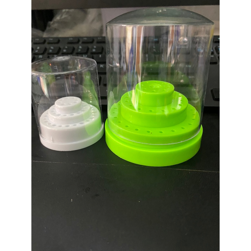 Hộp cắm mũi mài nhựa, mũi đánh bóng tay khoan chậm thẳng trong nha khoa hộp 3 tầng YN