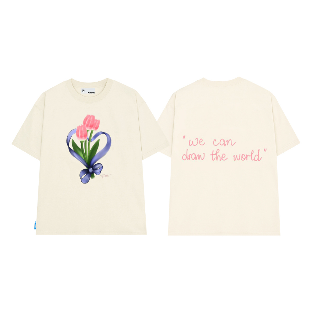 Áo thun Localbrand PUBERTY TULIP TEE - 100% cotton