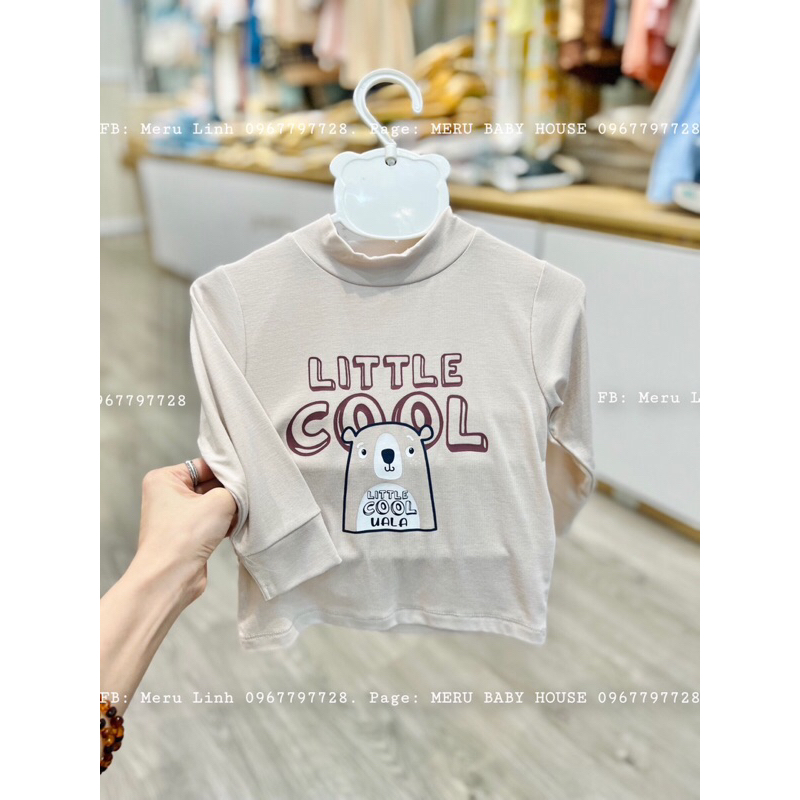 Áo giữ nhiệt cho bé Ualarogo 6 tháng - 5 tuổi vải Petit mềm mại thấm hút thoáng khi 2271-2272