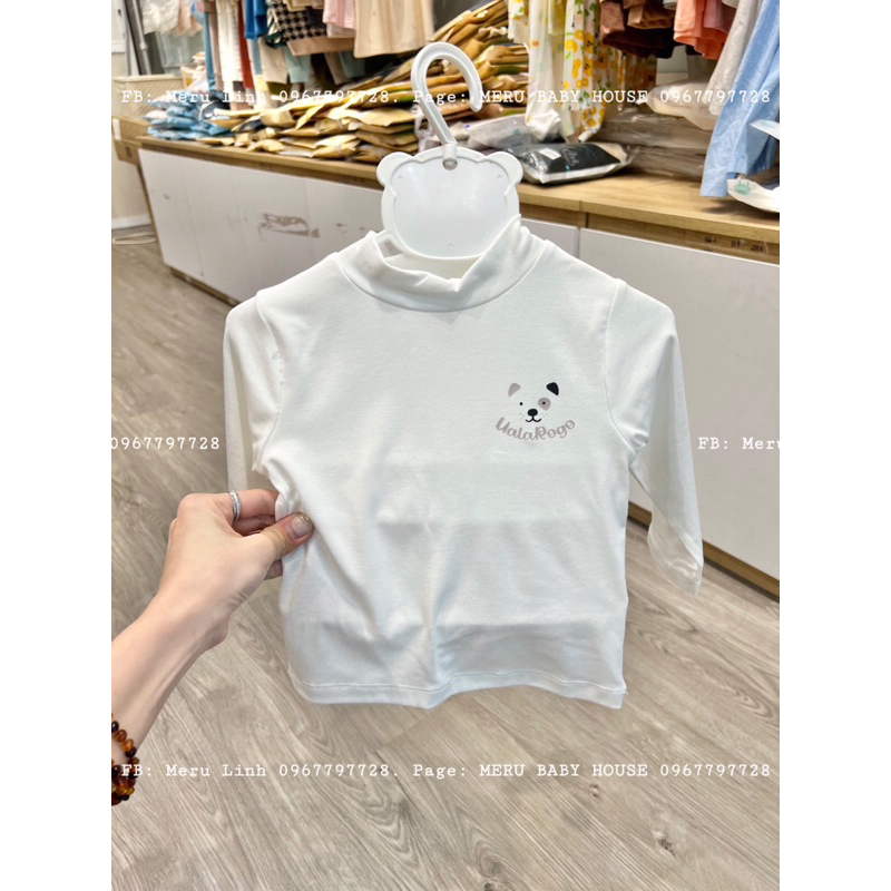 Áo giữ nhiệt cho bé Ualarogo 6 tháng - 5 tuổi vải Petit mềm mại thấm hút thoáng khi 2271-2272