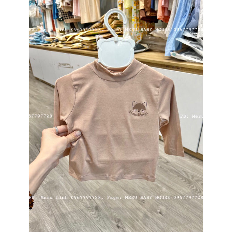 Áo giữ nhiệt cho bé Ualarogo 6 tháng - 5 tuổi vải Petit mềm mại thấm hút thoáng khi 2271-2272