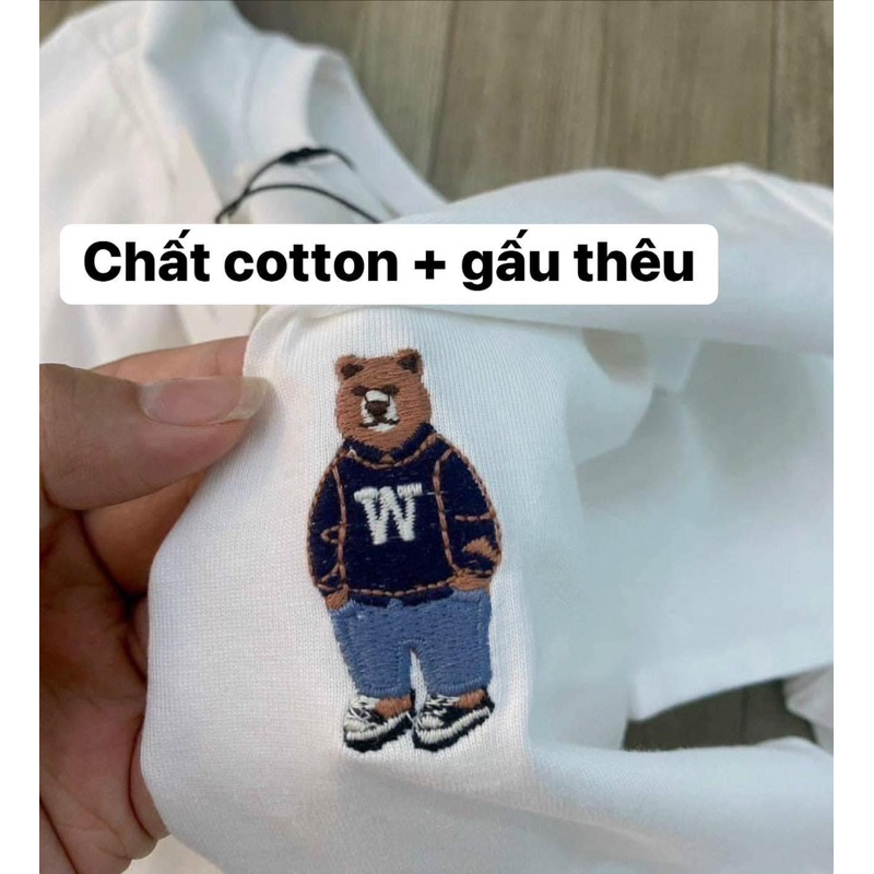 SET 3 ÁO DÀI TAY THÊU GẤU
