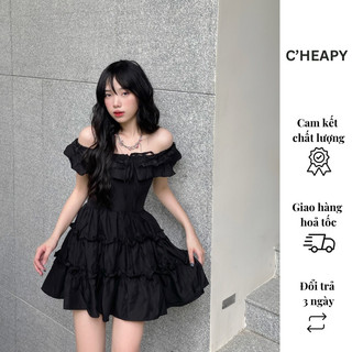 Đầm babydoll Gilly 💓CHEAPY STORE 💓 FREESHIP💓 mặc dự tiệc, sinh nhật, kỉ yếu
