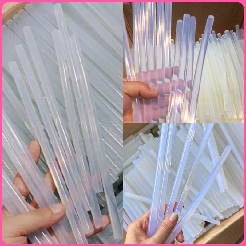 1 cây keo nến Silicone nhỏ/to giá rẻ dùng cho súng bắn keo loại tốt