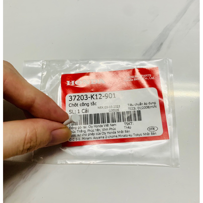 Que chốt chỉnh đồng hồ Honda Air Blade 125 AB 125 / LEAD125 / SH MODE / SHVN 2012 /SHVN 2017