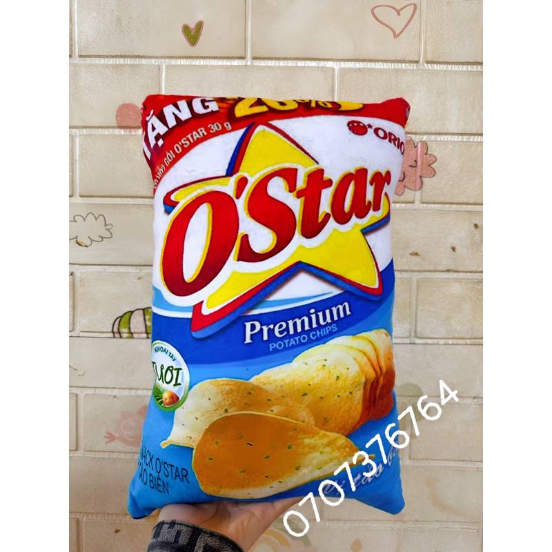 ⭕️⭕️GỐI ÔM GẤU BÔNG HÌNH BÁNH SNACK-BÁNH MÌ-MÌ GÓI Xinh Xắn CHO BÉ YÊU-Chất Liệu Vải 3D AN TOÀN CHO BÉ