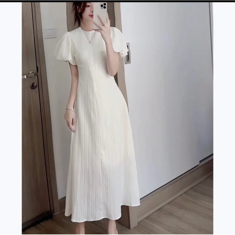 💥sỉ💥váy đen-trắng dáng dài-có khoá cho con ti