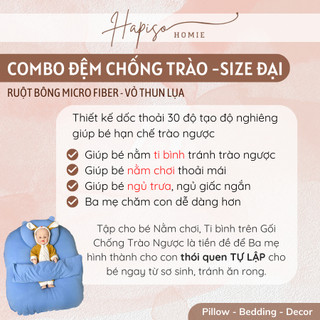 Combo Đệm Sofa Chống Trào Size Đại