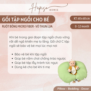 Gối Chữ C Tập Ngồi