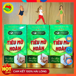 Combo 3 hộp tiêu mỡ hoàn tâm an giảm cân tiêu mỡ eo thon dáng đẹp