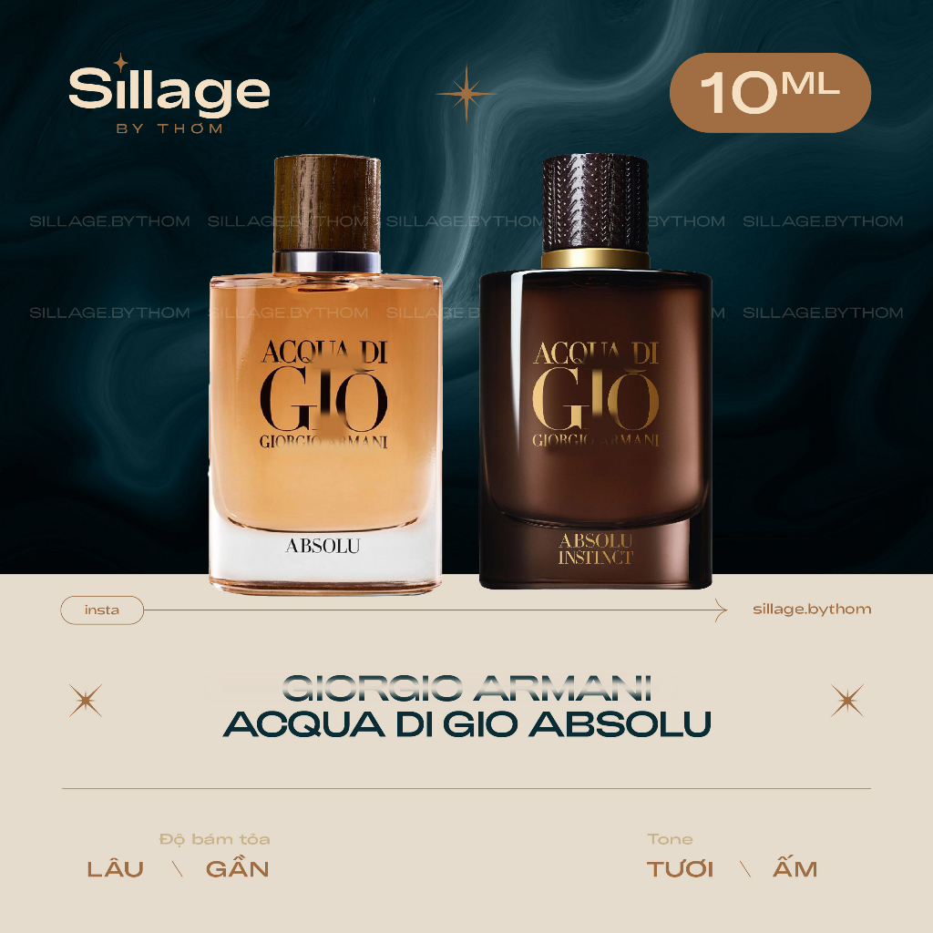 ACQUA DI GIO ABSOLU INSTICT EDP | Mẫu thử nước hoa nam