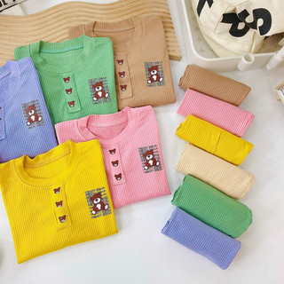 Bộ thun gân cho bé trai gái 8-17kg