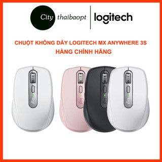 Chuột không dây bluetooth Logitech MX Anywhere 3s - Hàng Chính Hãng