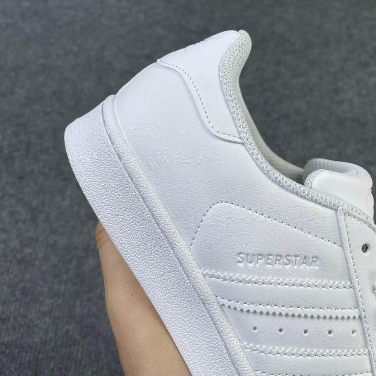 Giày_Adidas Superstar Triple White, Giày thể thao nam nữ Adidas mũi sò bản full trắng basic dễ mix đồ hottren,LylyMeo | BigBuy360 - bigbuy360.vn