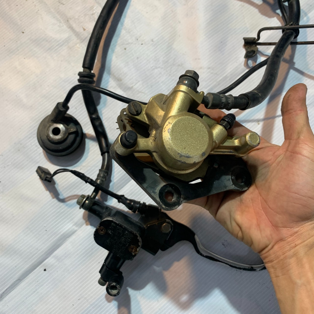 Heo dầu tay dầy dây dầu zin xe nouvo4 /lx nouvo5 /3 món + sâu công tơ mét