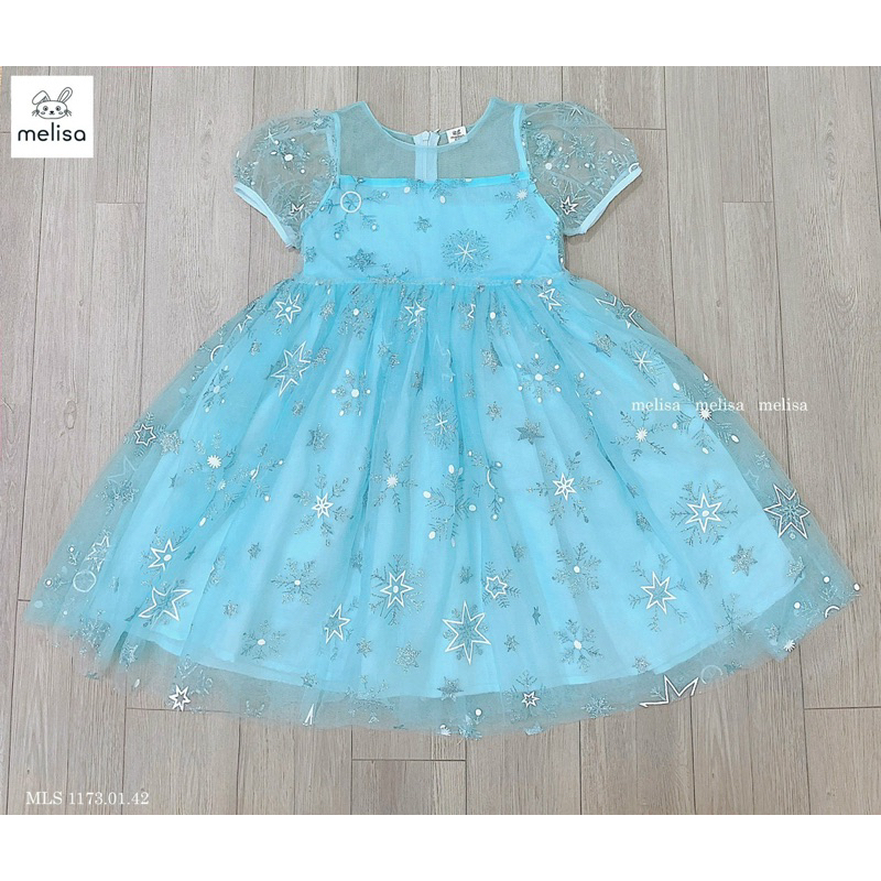Đầm công chúa Melisa voan bồng bềnh xinh yêu cho bé 10-40kg