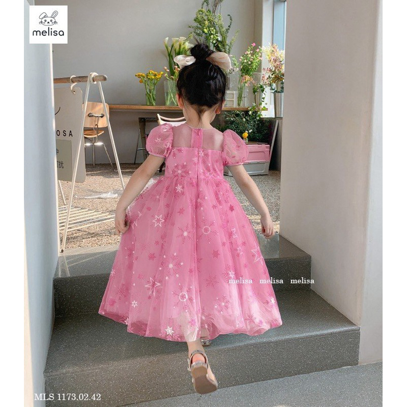 Đầm công chúa Melisa voan bồng bềnh xinh yêu cho bé 10-40kg