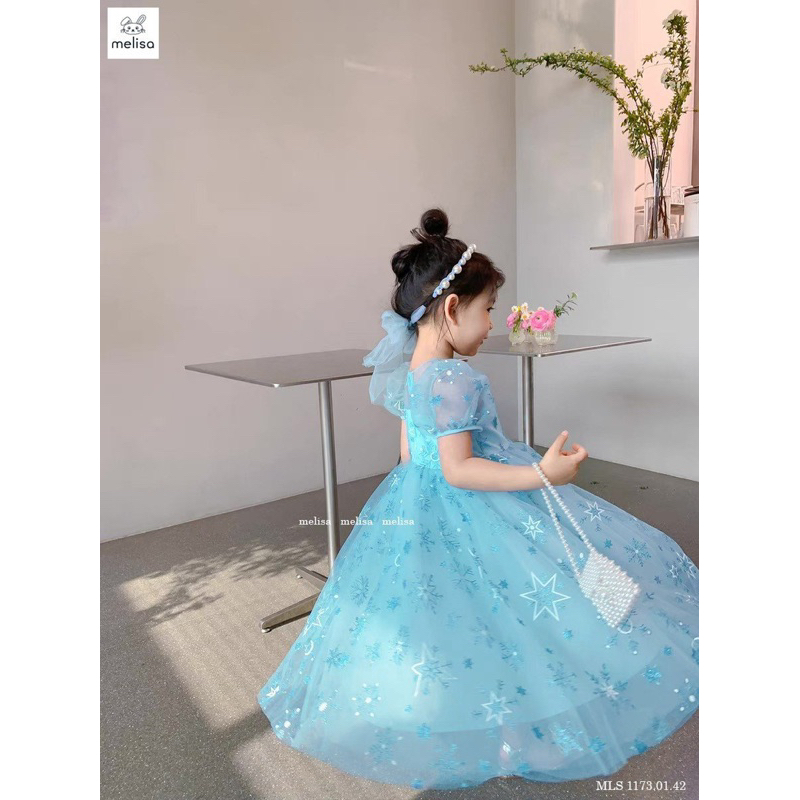 Đầm công chúa Melisa voan bồng bềnh xinh yêu cho bé 10-40kg