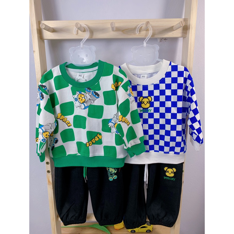 Set bộ bé trai bé gái đi học đi chơi cao cấp