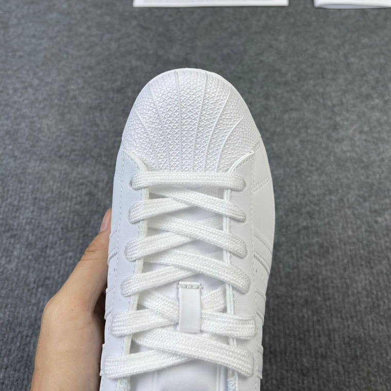 Giày Thể Thao Nam_Adidas Superstar Triple White Bản Cao Cấp, Giày_Adidas Mũi Sò Full Trắng Basic Full Box + Bill | BigBuy360 - bigbuy360.vn