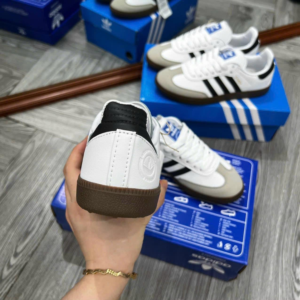 Giày Thể Thao Nam Nữ Adidas Samba Classic Black White Bản Cao Cấp Phối Màu Đen Trắng Basic Cân Mọi Phong Cách | BigBuy360 - bigbuy360.vn