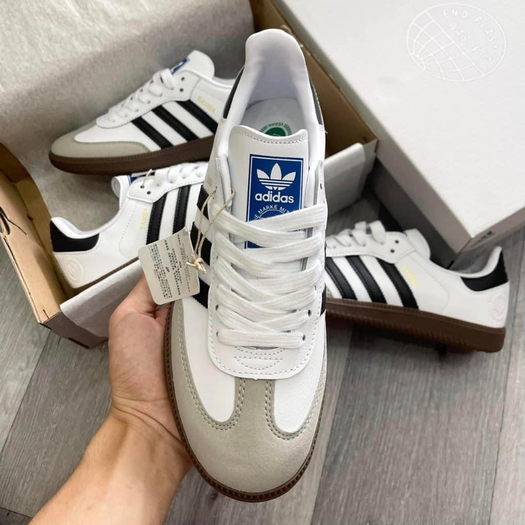 Giày Thể Thao Nam Nữ Adidas Samba Classic Black White Bản Cao Cấp Phối Màu Đen Trắng Basic Cân Mọi Phong Cách | BigBuy360 - bigbuy360.vn