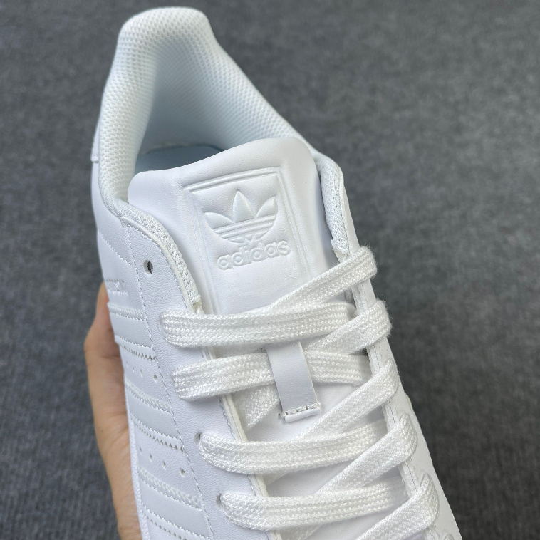 Giày Thể Thao Nam_Adidas Superstar Triple White Bản Cao Cấp, Giày_Adidas Mũi Sò Full Trắng Basic Full Box + Bill | BigBuy360 - bigbuy360.vn
