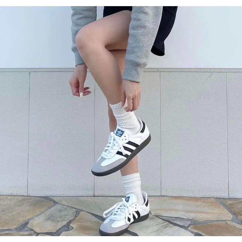 Giày Thể Thao Nam Nữ Adidas Samba Classic Black White Bản Cao Cấp Phối Màu Đen Trắng Basic Cân Mọi Phong Cách | BigBuy360 - bigbuy360.vn