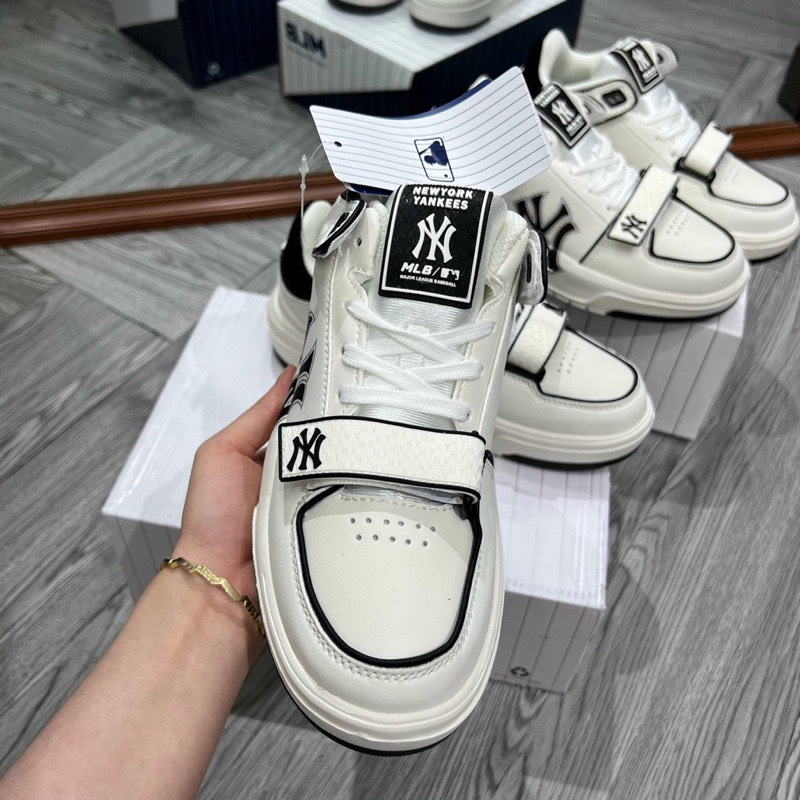 Giày Sneaker Nam Nữ MLB Chunky Liner Bản Quai Dán Tăng Chiều Cao Hottrend 2023 Full Size Nam Nữ | BigBuy360 - bigbuy360.vn