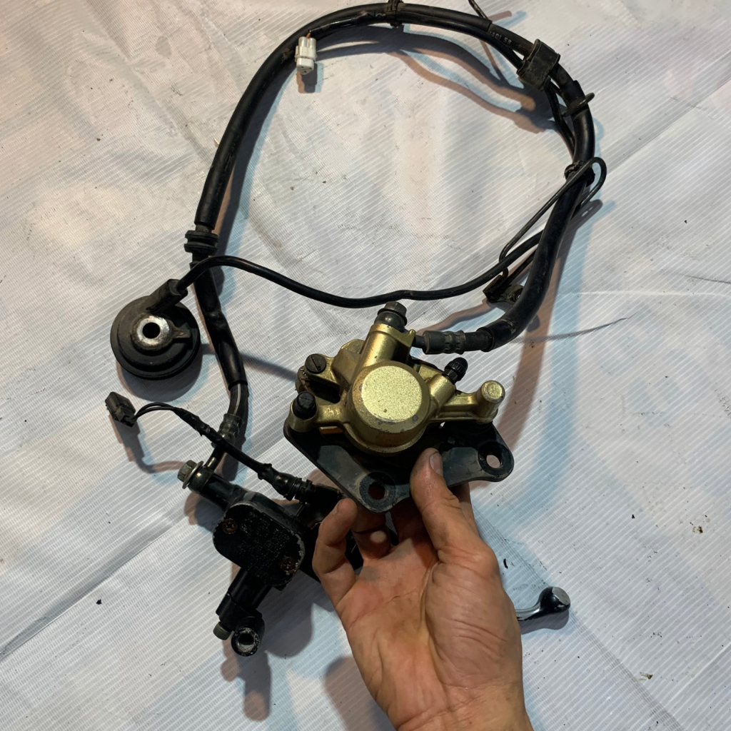 Heo dầu tay dầy dây dầu zin xe nouvo4 /lx nouvo5 /3 món + sâu công tơ mét