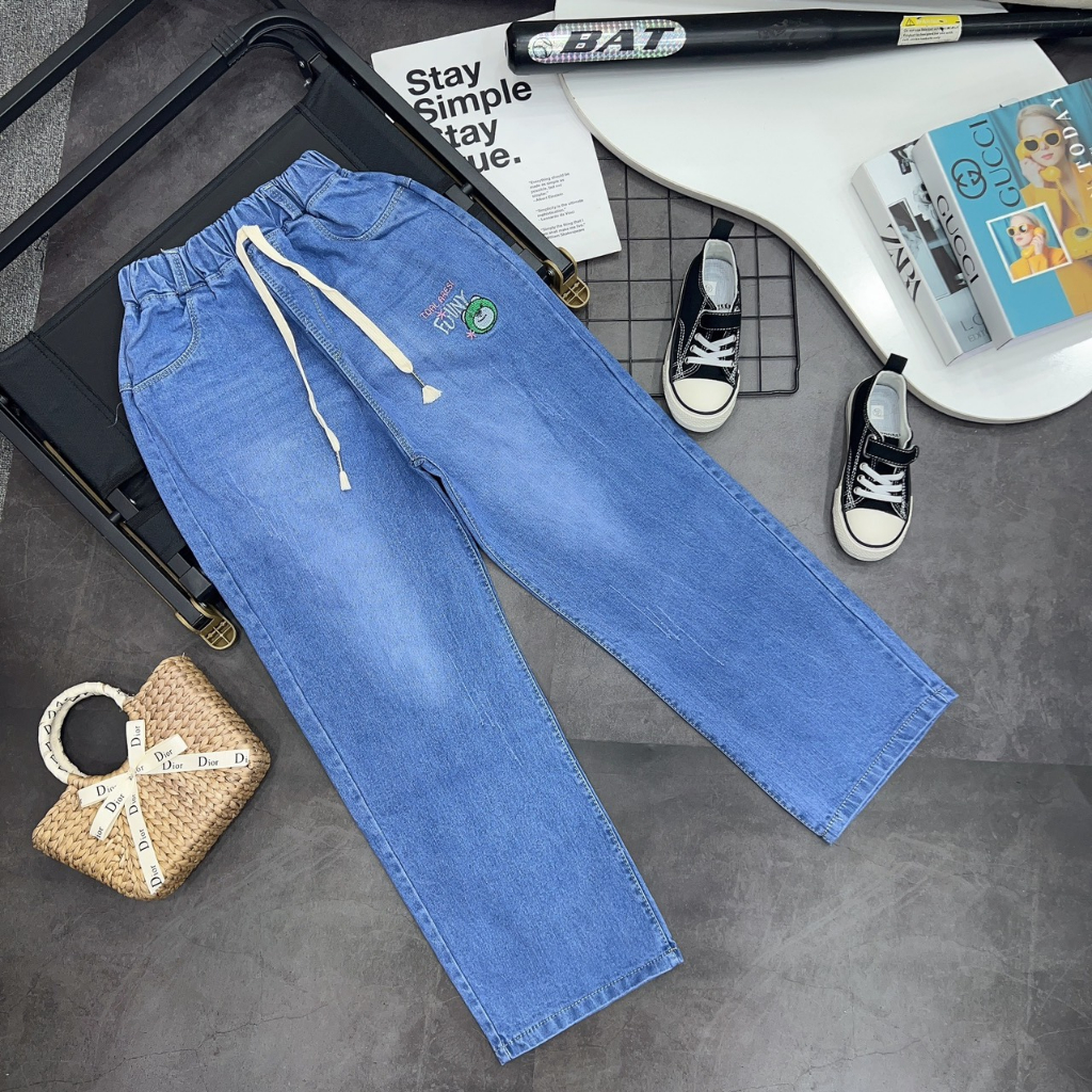 QUẦN JEANS XUÔNG đại cồ cao cấp bé gái