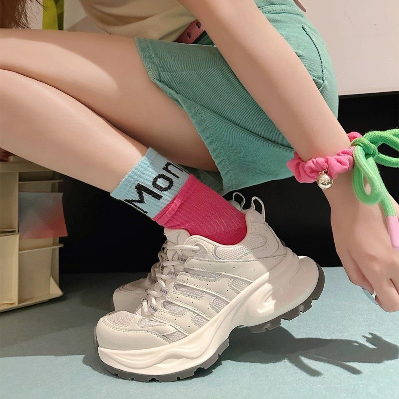 Giày thể thao nữ đế cao hàng QCCC HOZI