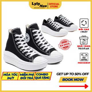 Giày Sneaker_Conversee 1970s Chuck All Star Move, Giày convers Move độn đế tăng chiều cao 6cm hothit 2023,LylyMeo Store