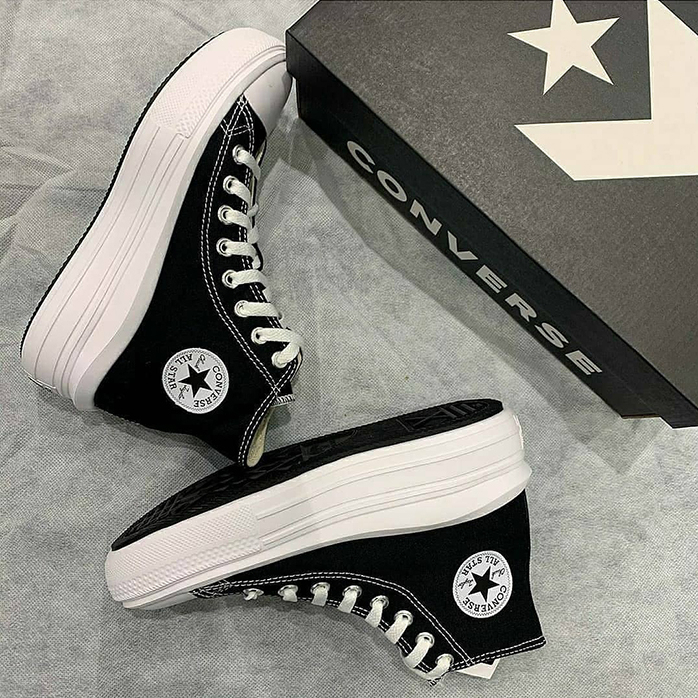 Giày Sneaker_Conversee 1970s Chuck All Star Move, Giày convers Move độn đế tăng chiều cao 6cm hothit 2023,LylyMeo Store