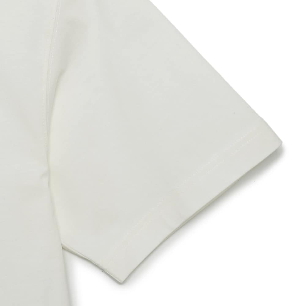 Áo MLB Paisley Clipped Logo Short Sleeve T-Shirt LA Dodgers Off White