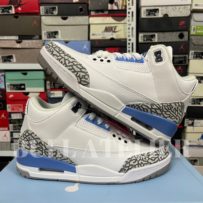 Giày Air Jordan 3 Retro Unc Blue | High quality