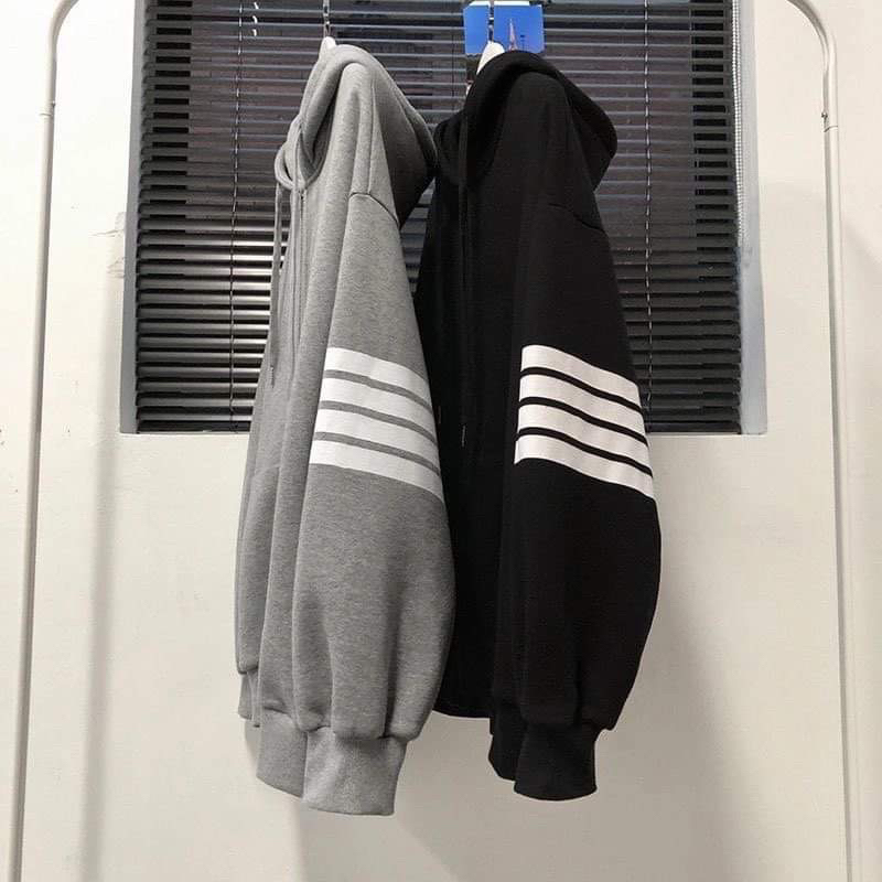 Áo khoác thom mũ 2 lớp ảnh thật