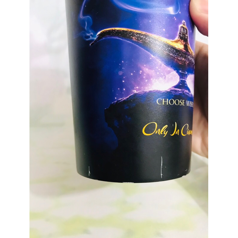 Ly CGV kèm topper phim Aladdin