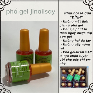 Phá gel Jnailsay nhanh thần tốc không nóng rát chính hãng