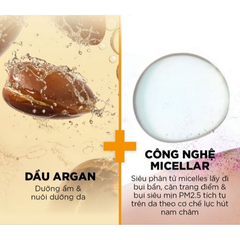 Nước Tẩy Trang Garnier Làm Sạch Sâu Lớp Trang Điểm 400ml