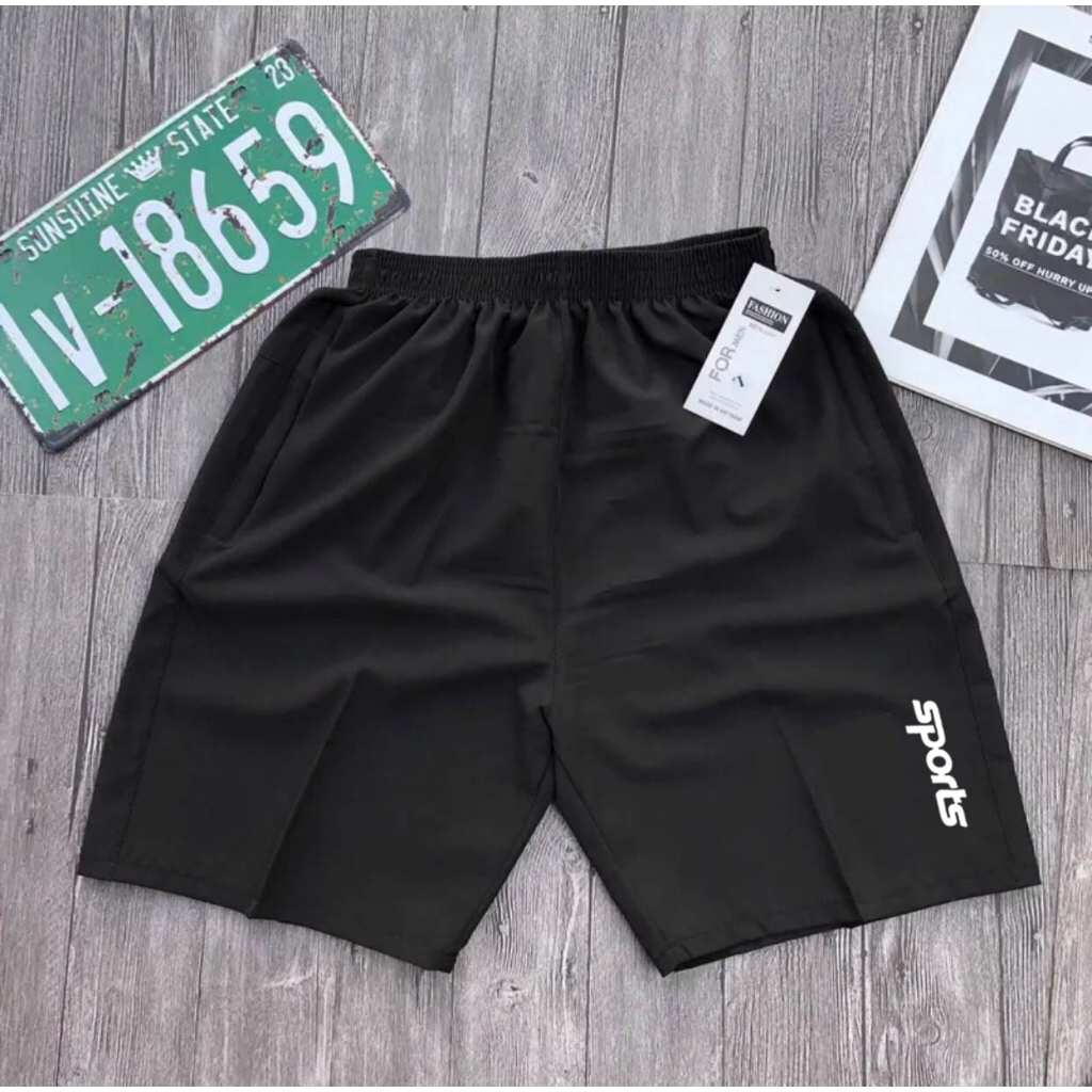 Quần đùi nam thể thao, mặc nhà, co giãn, có big size từ 40-90kg, chất vải gió mềm mịn  Mã: Q9