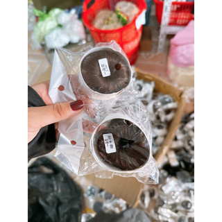Cặp tóc natra . Búi tóc giả cho bé . Búi tóc natra