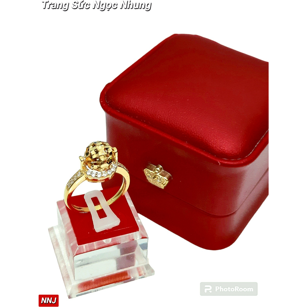 Nhẫn kiểu hợp kim xi mạ-M3085